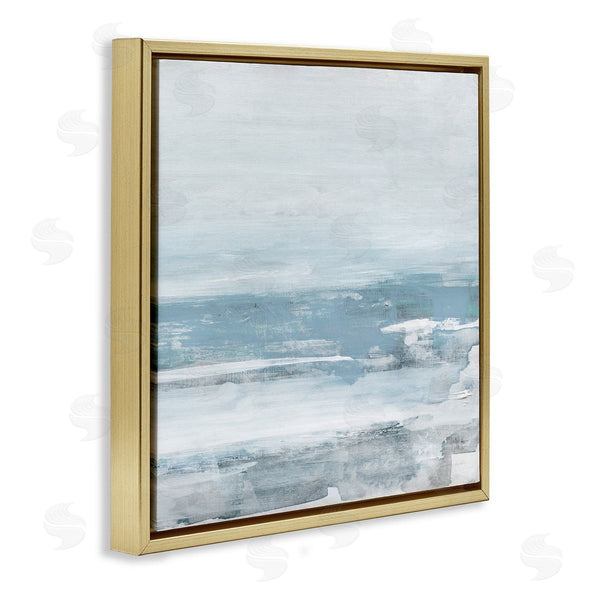 Stupell Industries Sally Swatland | Foggy Ocean Abstraction