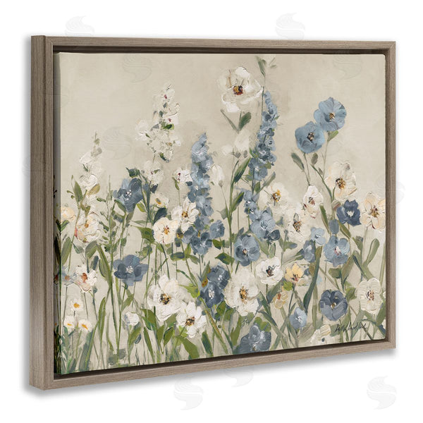 Stupell Industries Sally Swatland | Garden Blossoms In Blue & White