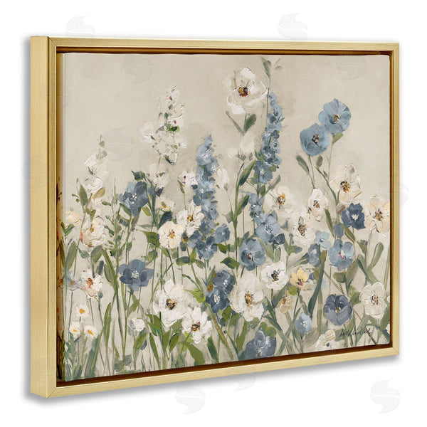 Stupell Industries Sally Swatland | Garden Blossoms In Blue & White