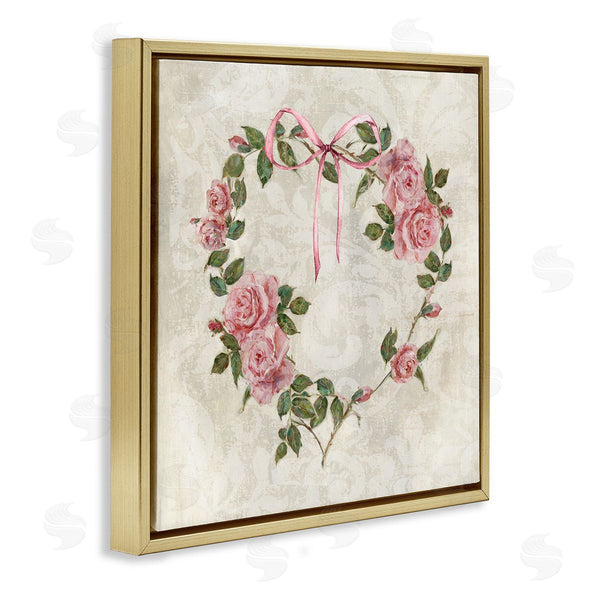 Stupell Industries Sally Swatland | Garden Heart Wreath