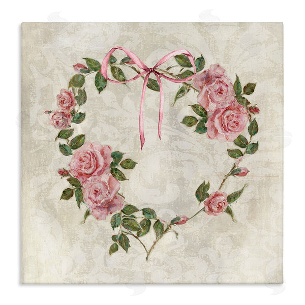 stupell industries Sally Swatland | Garden Heart Wreath