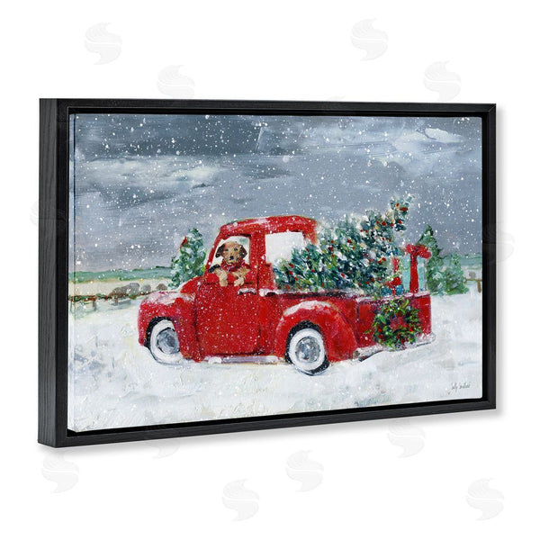 Stupell Industries Sally Swatland | K9 Christmas Time