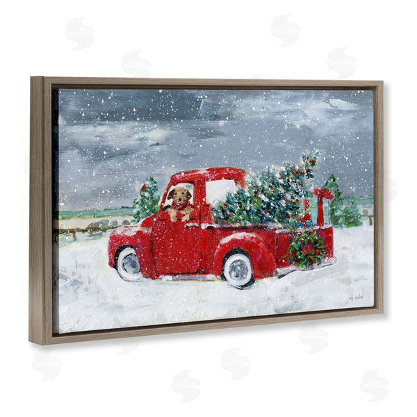Stupell Industries Sally Swatland | K9 Christmas Time