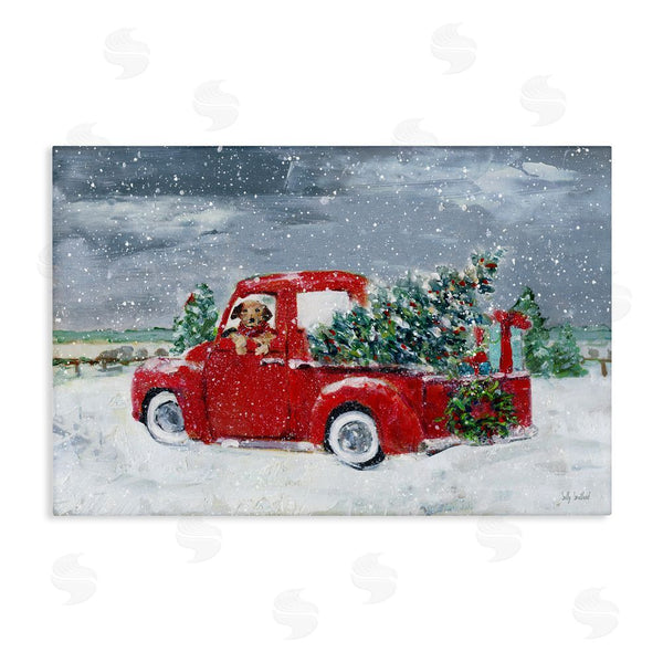 stupell industries Sally Swatland | K9 Christmas Time