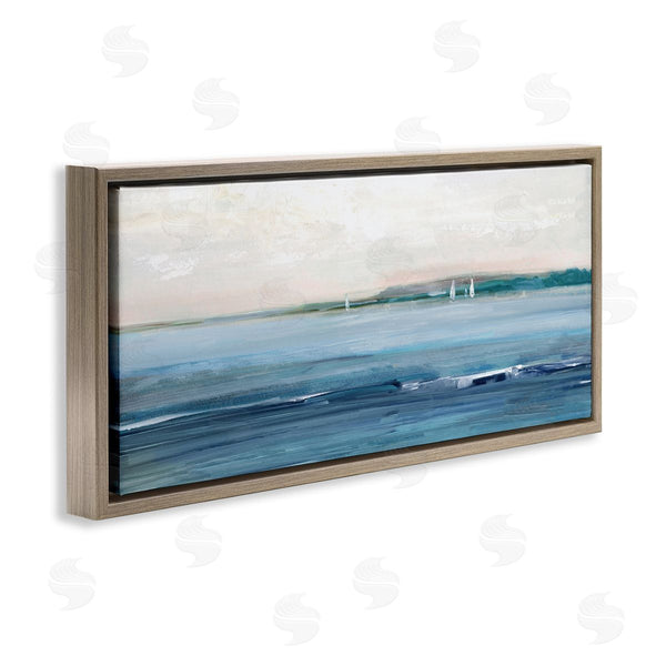 Stupell Industries Sally Swatland | Morning Sky Abstract Ocean Wall Art