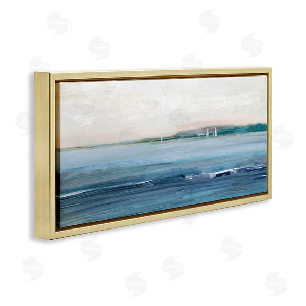Stupell Industries Sally Swatland | Morning Sky Abstract Ocean Wall Art