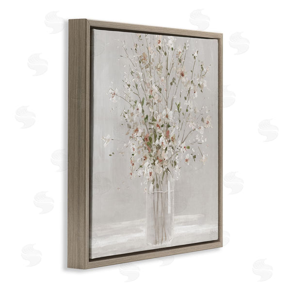 Stupell Industries Sally Swatland | Neutral Flower Vase Arrangement
