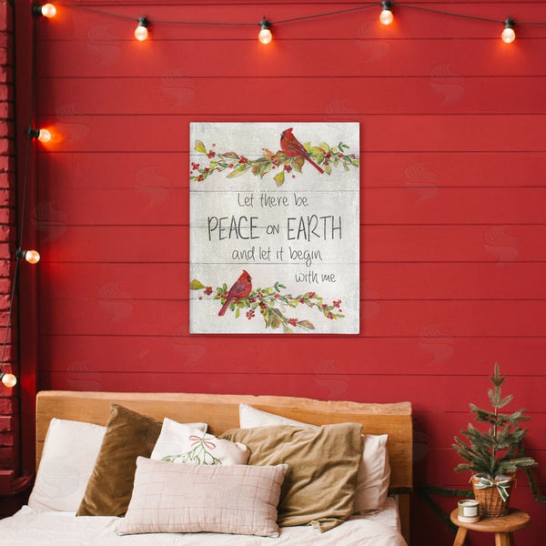 Stupell Industries Sally Swatland | Peace On Earth With Me Wall Art