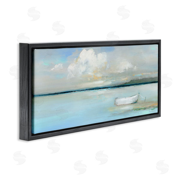Stupell Industries Sally Swatland | Quiet Boat Docked Wall Art