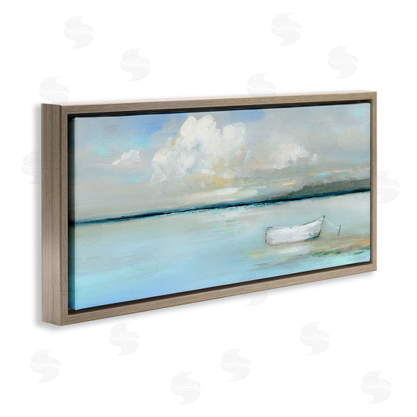 Stupell Industries Sally Swatland | Quiet Boat Docked Wall Art