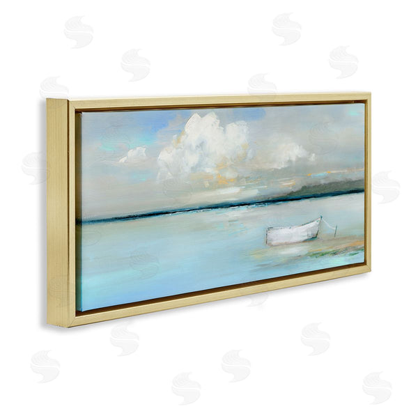 Stupell Industries Sally Swatland | Quiet Boat Docked Wall Art