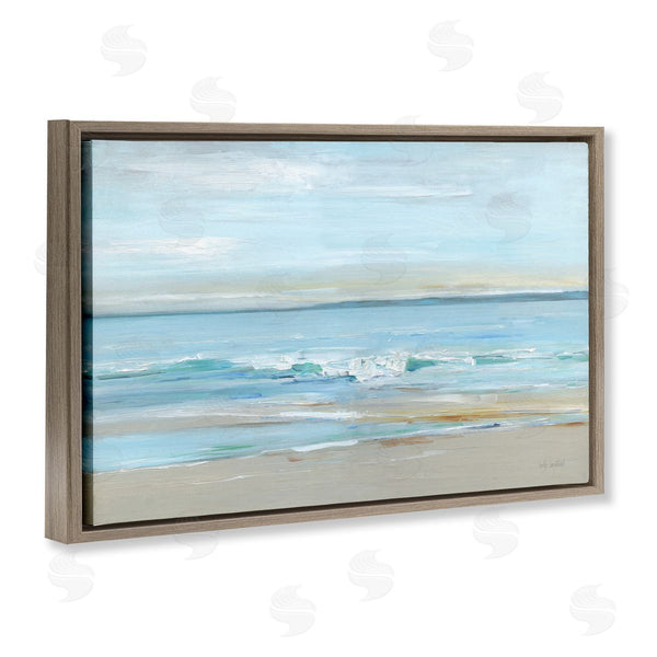 Stupell Industries Sally Swatland | Restless Beach Waves Abstraction