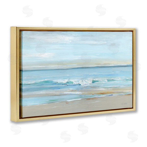 Stupell Industries Sally Swatland | Restless Beach Waves Abstraction
