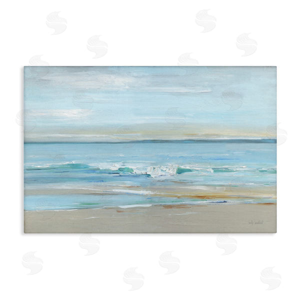 stupell industries Sally Swatland | Restless Beach Waves Abstraction