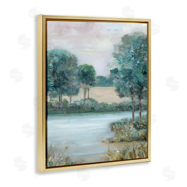 Stupell Industries Sally Swatland | River Marsh In Forest