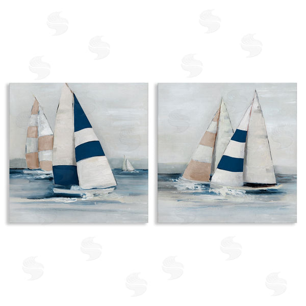 stupell industries Sally Swatland | Sailboat Fleet Voyage