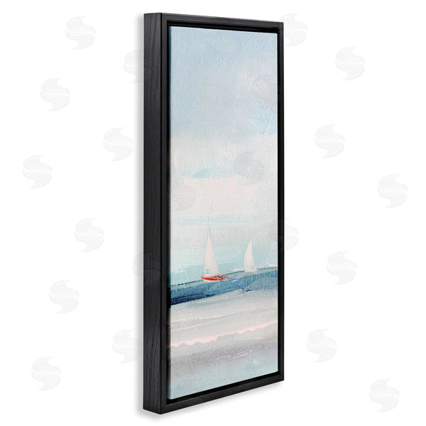 Stupell Industries Sally Swatland | Sailboat Pair Floating Wall Art