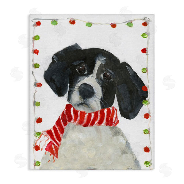 stupell industries Sally Swatland | Santa Paws Dog Wall Art