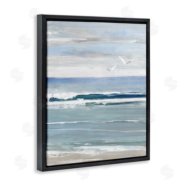 Stupell Industries Sally Swatland | Seagulls Over Shore Wall Art