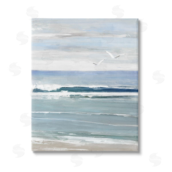 stupell industries Sally Swatland | Seagulls Over Shore Wall Art
