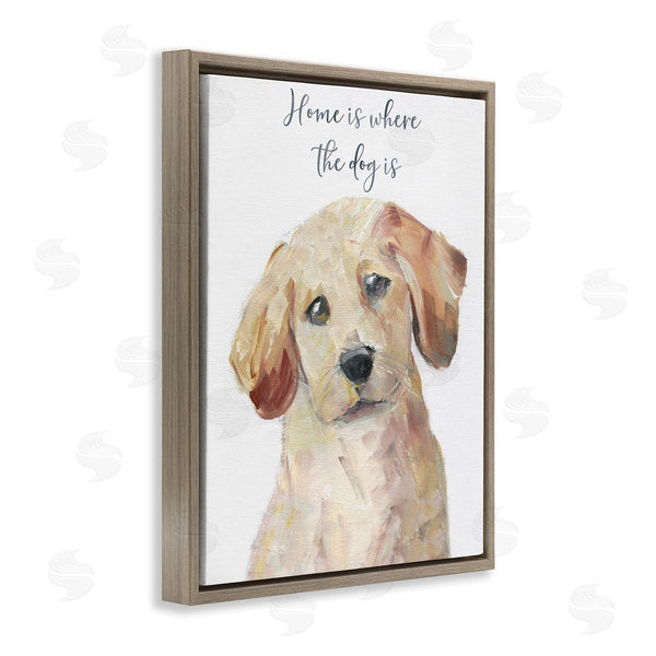 Stupell Industries Sally Swatland | Sentimental Dog Phrase