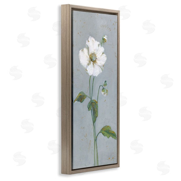 Stupell Industries Sally Swatland | Simple Bloom On Blue