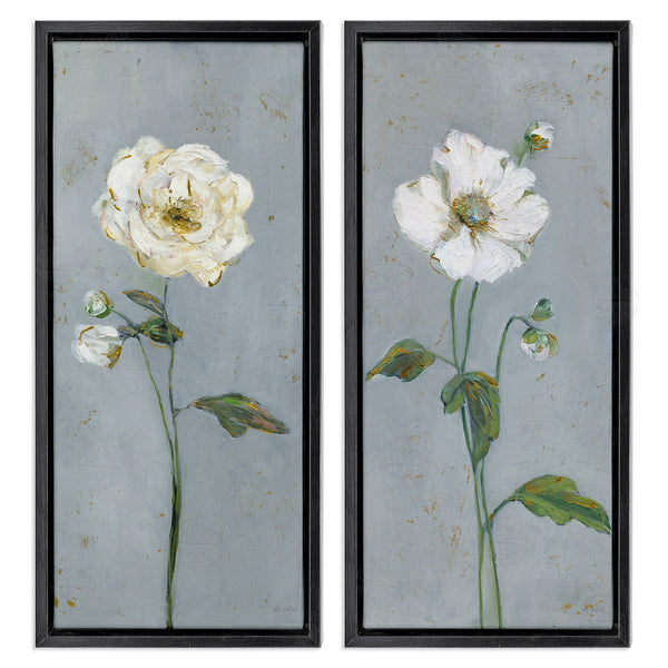 Stupell Industries Sally Swatland | Simple Blossom On Grey