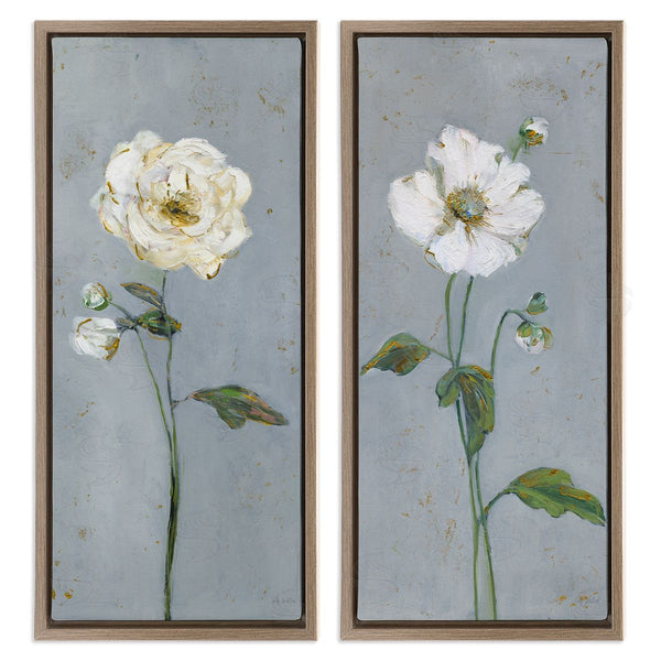 Stupell Industries Sally Swatland | Simple Blossom On Grey