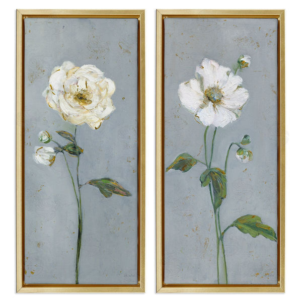 Stupell Industries Sally Swatland | Simple Blossom On Grey
