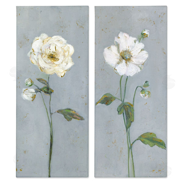 stupell industries Sally Swatland | Simple Blossom on Grey