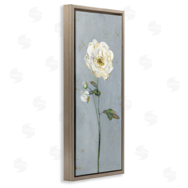 Stupell Industries Sally Swatland | Simple Flower On Blue