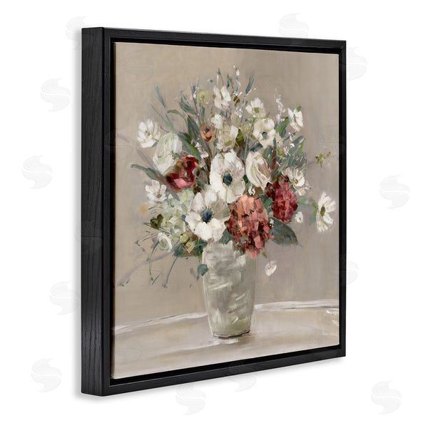 Stupell Industries Sally Swatland | Simply Happy Bouquet On Beige