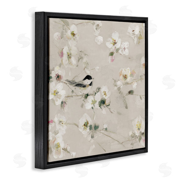 Stupell Industries Sally Swatland | Soft Apple Blossom Bird