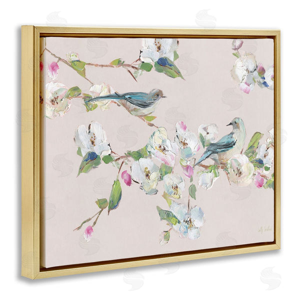 Stupell Industries Sally Swatland | Soft Spring Blossoms & Birds