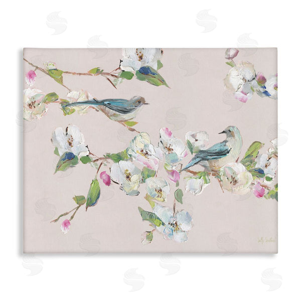 stupell industries Sally Swatland | Soft Spring Blossoms & Birds