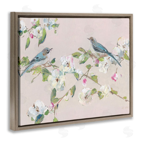 Stupell Industries Sally Swatland | Spring Apple Blossoms & Birds