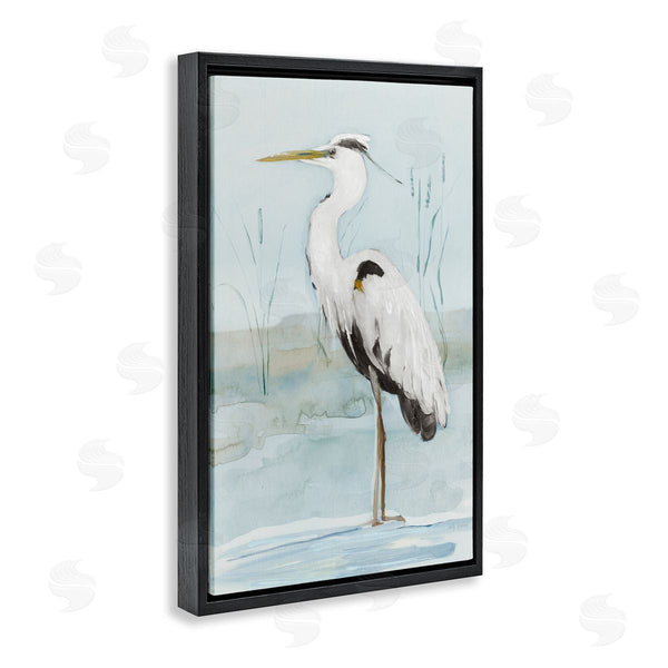 Stupell Industries Sally Swatland | Standing White Egret Wall Art