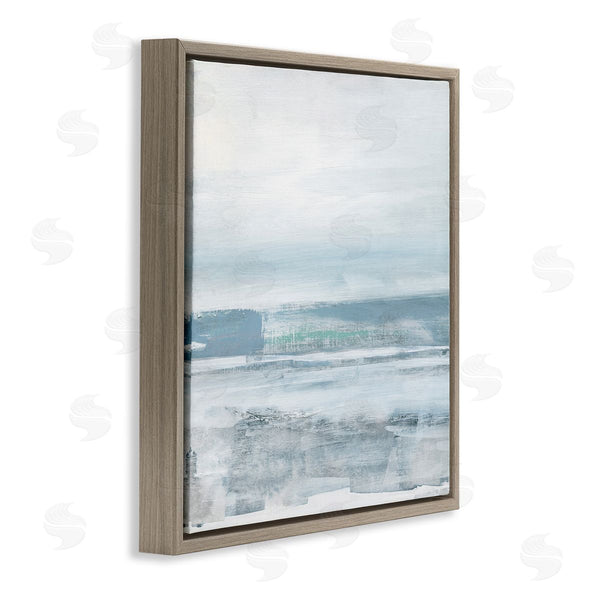 Stupell Industries Sally Swatland | Stormy Blue Grey Ocean