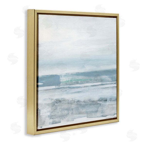 Stupell Industries Sally Swatland | Stormy Blue Grey Ocean