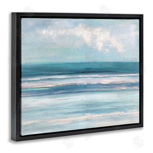 Stupell Industries Sally Swatland | Streaked Ocean Shore