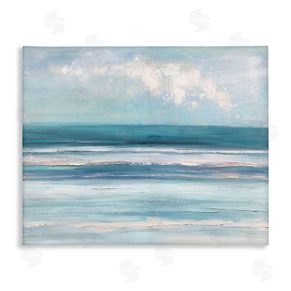 stupell industries Sally Swatland | Streaked Ocean Shore