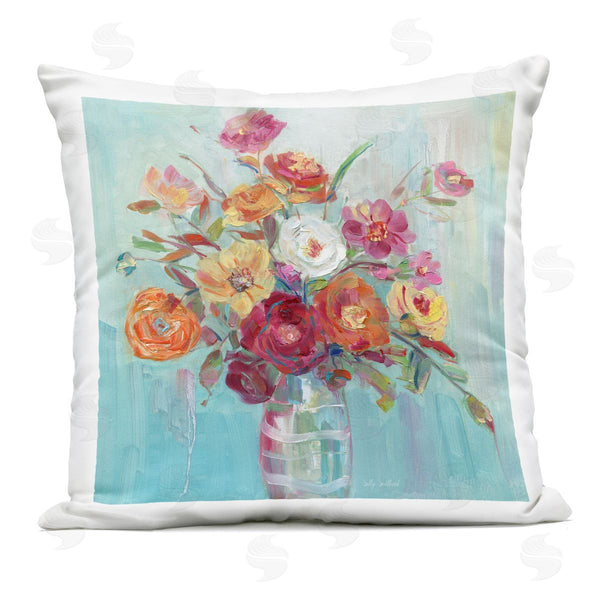 Stupell Industries Sally Swatland | Summer Garden Arrangement Printed Throw Pillow