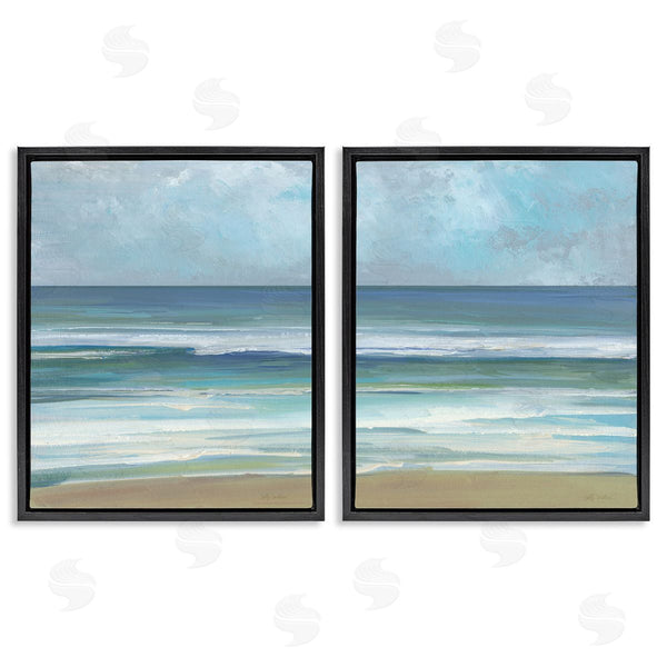 Stupell Industries Sally Swatland | Summer Shore Coastline
