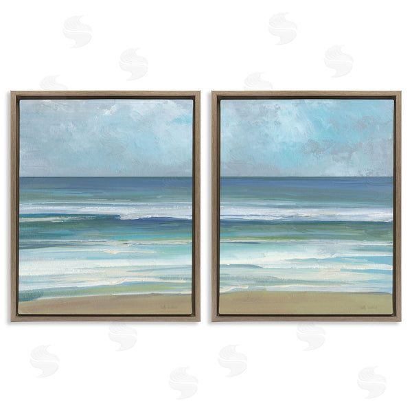 Stupell Industries Sally Swatland | Summer Shore Coastline