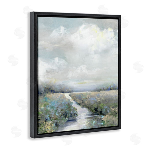 Stupell Industries Sally Swatland | Tranquil Flower Meadow Path