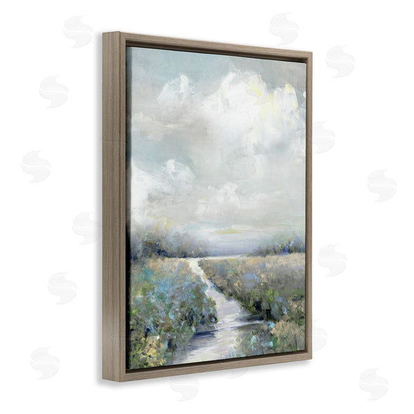 Stupell Industries Sally Swatland | Tranquil Flower Meadow Path