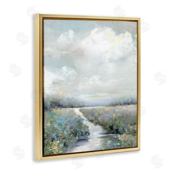 Stupell Industries Sally Swatland | Tranquil Flower Meadow Path