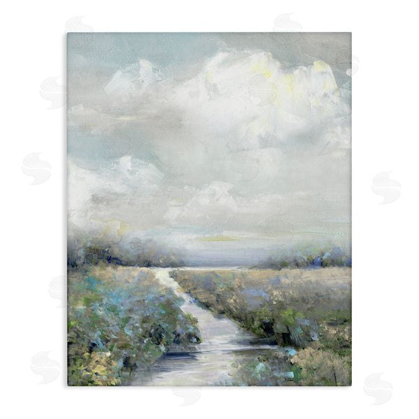 stupell industries Sally Swatland | Tranquil Flower Meadow Path