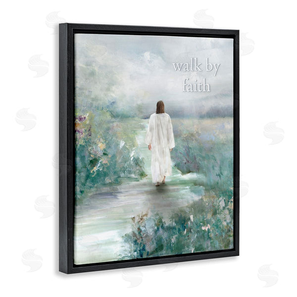 Stupell Industries Sally Swatland | Walk By Faith Prayer