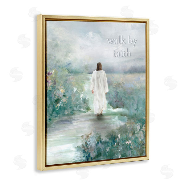 Stupell Industries Sally Swatland | Walk By Faith Prayer